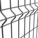 Valla metálica hércules 1,53x2 m, 4mm Grosor Alambre Gris