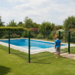 Valla metálica hércules 1,53x2 m, 4mm Grosor Alambre, Verde